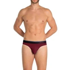 Obviously PrimeMan AnatoMAX Hipster Brief - Maroon Burgundy -Bown Of London shop obviously primeman anatomax hipster brief maroon burgundy 31036938