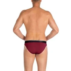 Obviously PrimeMan AnatoMAX Hipster Brief - Maroon Burgundy -Bown Of London shop obviously primeman anatomax hipster brief maroon burgundy 31036939