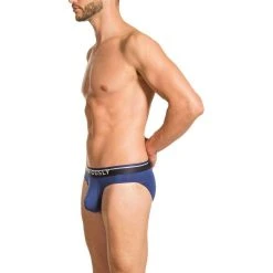 Obviously Primeman AnatoMAX Hipster Brief - Navy -Bown Of London shop obviously primeman anatomax hipster brief navy 31036958