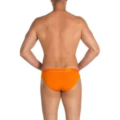 Obviously PrimeMan AnatoMAX Hipster Brief - Orange 12 Obviously PrimeMan AnatoMAX Hipster Brief - Orange -Bown Of London shop obviously primeman anatomax hipster brief orange 31036969
