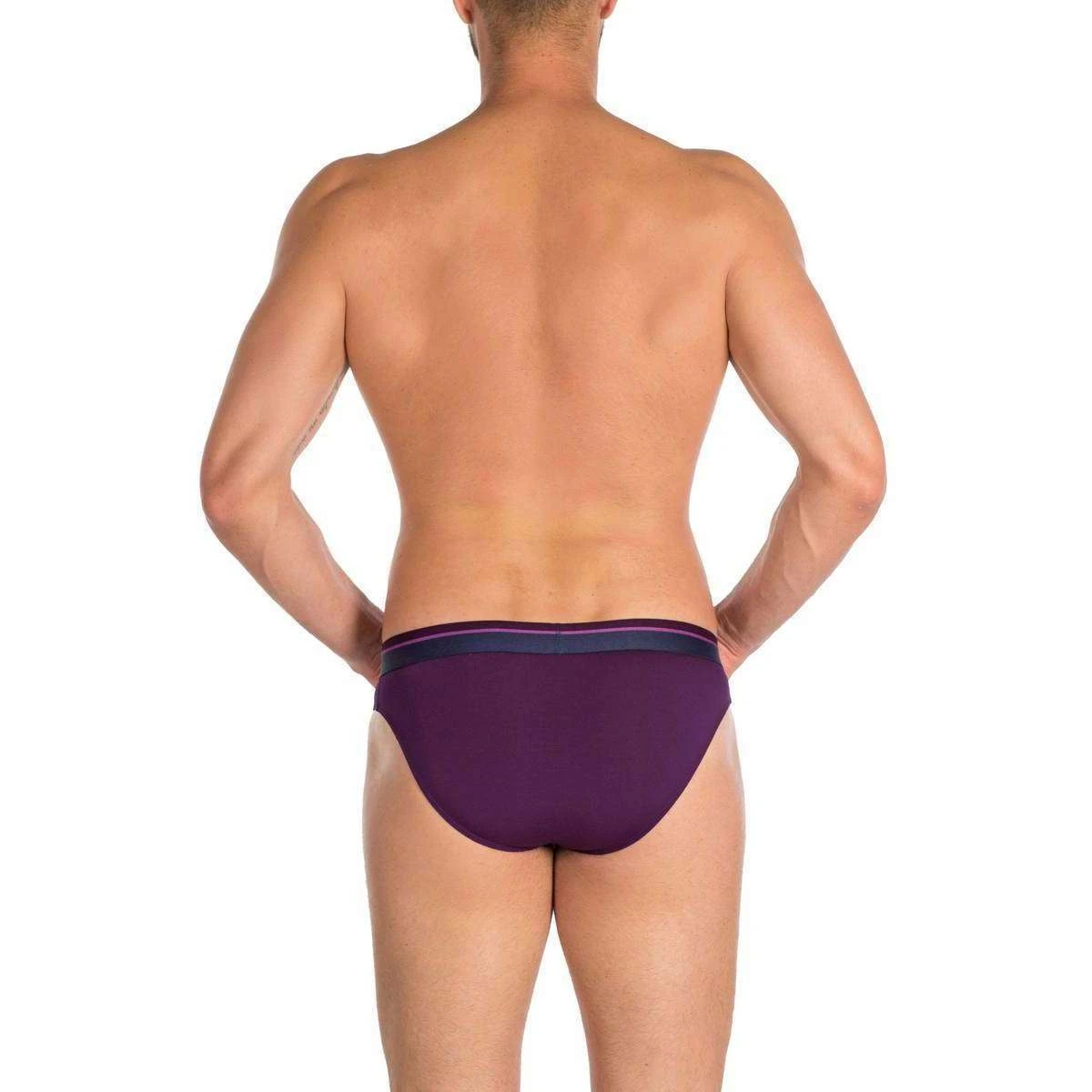 Obviously PrimeMan AnatoMAX Hipster Brief - Purple 7 Obviously PrimeMan AnatoMAX Hipster Brief - Purple - Image 5