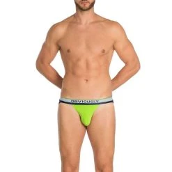 Obviously PrimeMan AnatoMAX Jockstrap - Lime Green 4 Obviously PrimeMan AnatoMAX Jockstrap - Lime Green -Bown Of London shop obviously primeman anatomax jockstrap lime green 31037011