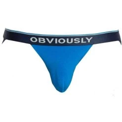 Obviously PrimeMan AnatoMAX Jockstrap - Maui Blue