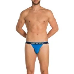 Obviously PrimeMan AnatoMAX Jockstrap - Maui Blue -Bown Of London shop obviously primeman anatomax jockstrap maui blue 31037019