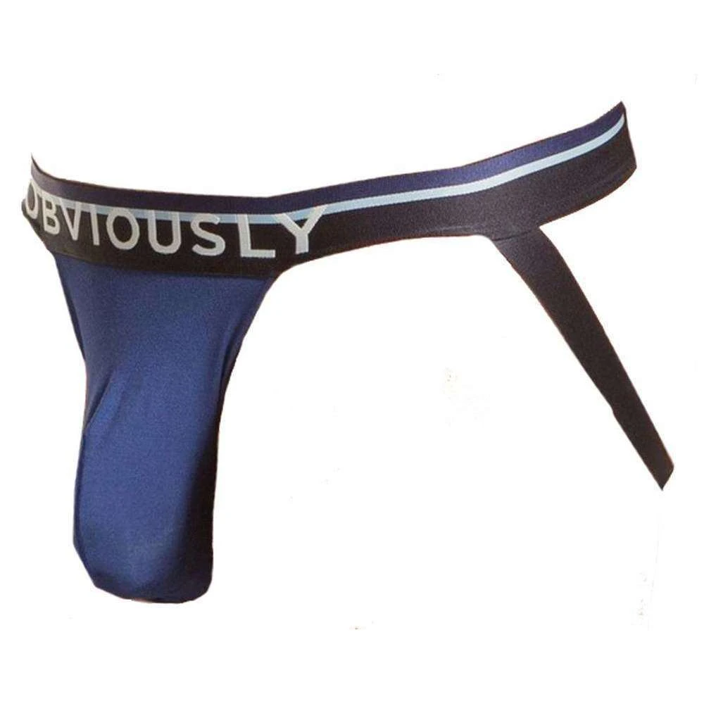 Obviously Primeman AnatoMAX Jockstrap - Navy 4 Obviously Primeman AnatoMAX Jockstrap - Navy - Image 2