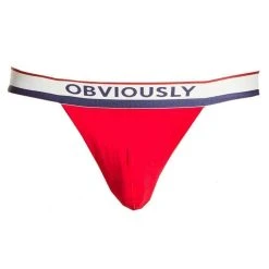 Obviously Primeman AnatoMAX Jockstrap - Red