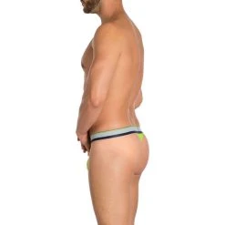 Obviously PrimeMan AnatoMAX Thong - Lime Green 11 Obviously PrimeMan AnatoMAX Thong - Lime Green -Bown Of London shop obviously primeman anatomax thong lime green 31037062