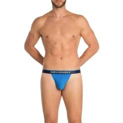 Obviously PrimeMan AnatoMAX Thong - Maui Blue -Bown Of London shop obviously primeman anatomax thong maui blue 31037070