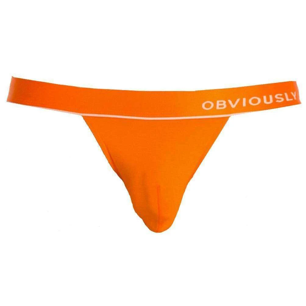 Obviously PrimeMan AnatoMAX Thong - Orange 3 Obviously PrimeMan AnatoMAX Thong - Orange