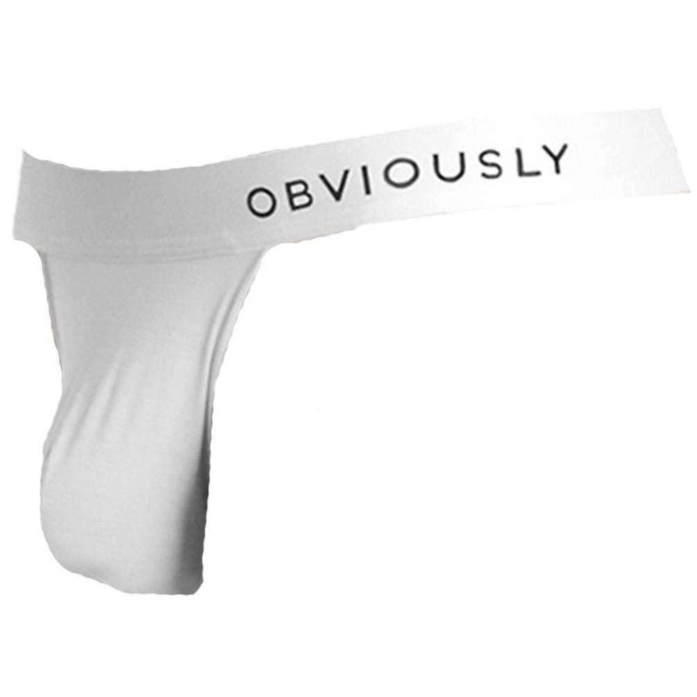 Obviously PrimeMan AnatoMAX Thong - White 4 Obviously PrimeMan AnatoMAX Thong - White - Image 2