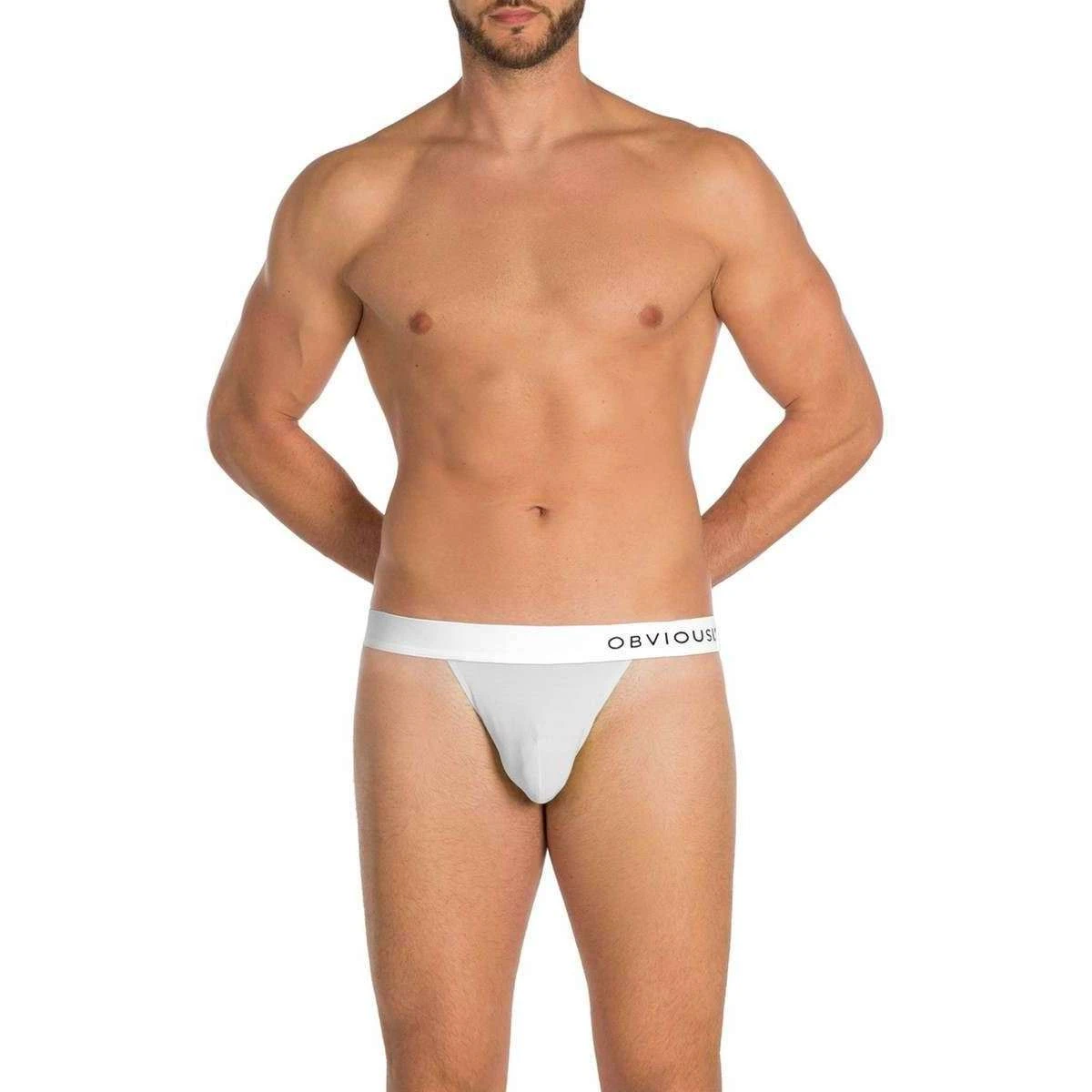 Obviously PrimeMan AnatoMAX Thong - White 5 Obviously PrimeMan AnatoMAX Thong - White - Image 3