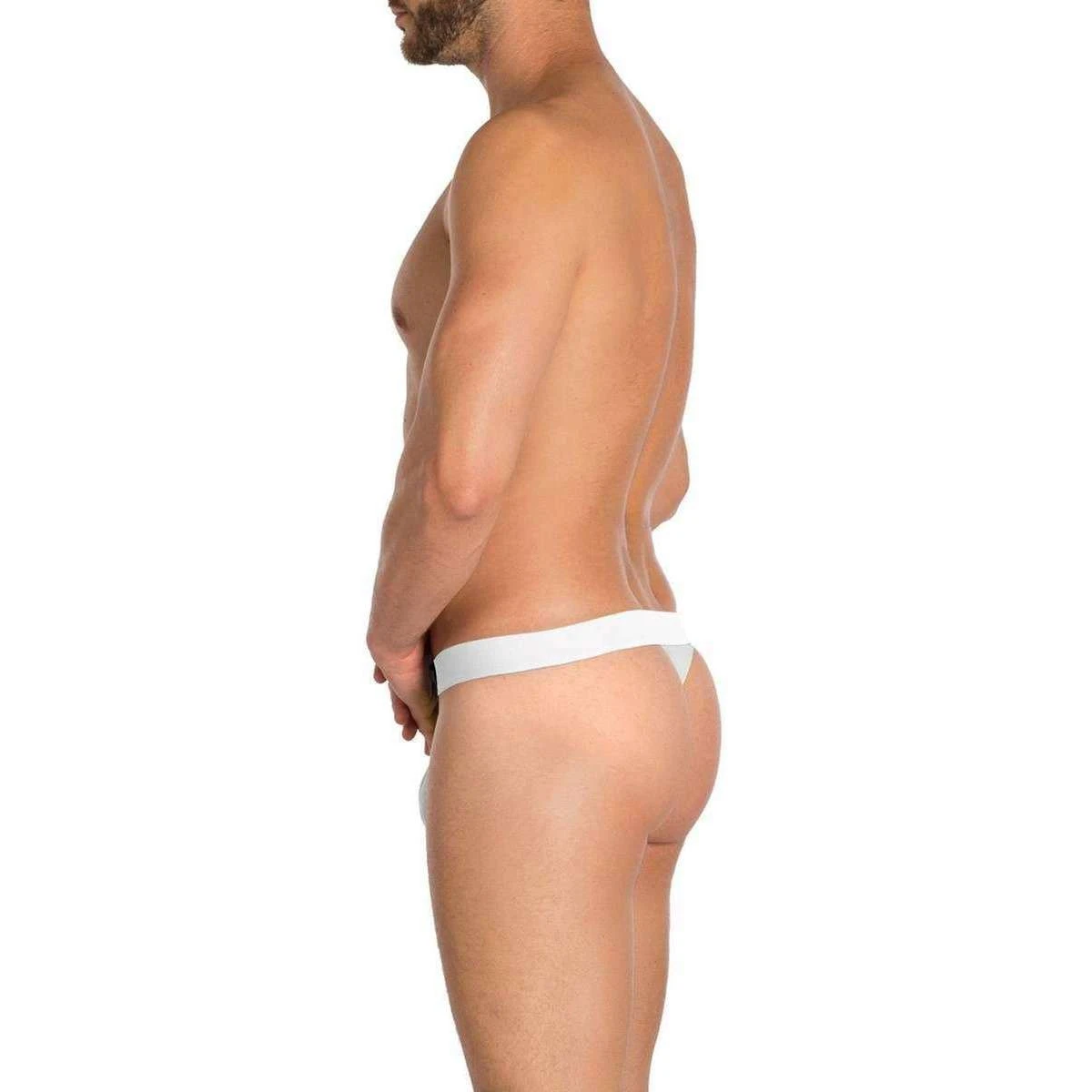 Obviously PrimeMan AnatoMAX Thong - White 7 Obviously PrimeMan AnatoMAX Thong - White - Image 5