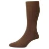 Pantherella Danvers Cotton Fil D'Ecosse Socks - Mid Brown 1 Pantherella Danvers Cotton Fil D'Ecosse Socks - Mid Brown -Bown Of London shop pantherella danvers cotton fil decosse socks mid brown 32354957
