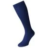 Pantherella Danvers Cotton Lisle Over The Calf Socks - Ultramarine Blue