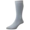 Pantherella Danvers Rib Cotton Lisle Socks - Sky Blue -Bown Of London shop pantherella danvers rib cotton lisle socks sky blue 31037584