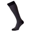 Pantherella Fabian Herringbone Over The Calf Socks - Black -Bown Of London shop pantherella fabian herringbone over the calf socks black 31037612