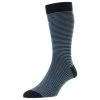 Pantherella Holst Egyptian Cotton Socks - Navy -Bown Of London shop pantherella holst egyptian cotton socks navy 31054526