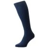 Pantherella Laburnum Merino Wool Over The Calf Socks - Dark Blue -Bown Of London shop pantherella laburnum merino wool over the calf socks dark blue 31037666