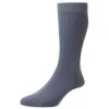Pantherella Laburnum Merino Wool Socks - Blue Mist -Bown Of London shop pantherella laburnum merino wool socks blue mist 32355310