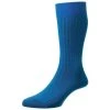 Pantherella Laburnum Merino Wool Socks - Petrol Blue -Bown Of London shop pantherella laburnum merino wool socks petrol blue 31037675