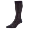 Pantherella Marsden Merino Wool Socks - Navy -Bown Of London shop pantherella marsden merino wool socks navy 31054534