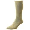 Pantherella Pembrey Sea Island Cotton Socks - Light Khaki -Bown Of London shop pantherella pembrey sea island cotton socks light khaki 31037730