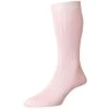 Pantherella Pembrey Sea Island Cotton Socks - Light Pink -Bown Of London shop pantherella pembrey sea island cotton socks light pink 31037731