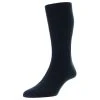 Pantherella Seaford Organic Cotton Socks - Navy -Bown Of London shop pantherella seaford organic cotton socks navy 31054552