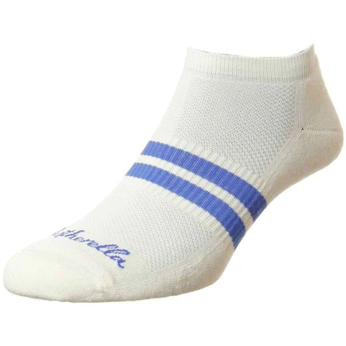 Pantherella Sprint Trainer Socks - Cream 3 Pantherella Sprint Trainer Socks - Cream