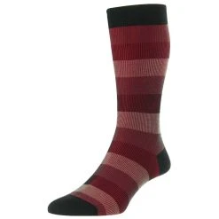 Pantherella Stirling Cotton Fil D'Ecosse Socks - Black