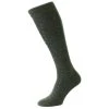 Pantherella Lewisham Neat Motif Merino Royale Over The Calf Socks - Mid Grey Mix -Bown Of London shop product title 32359619