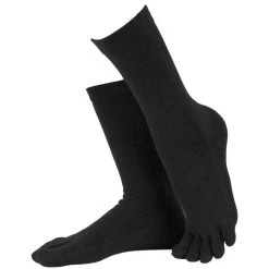 Toe Toe TOETOE Classic Toe Socks - Black -Bown Of London shop toetoe classic toe socks black 31041549