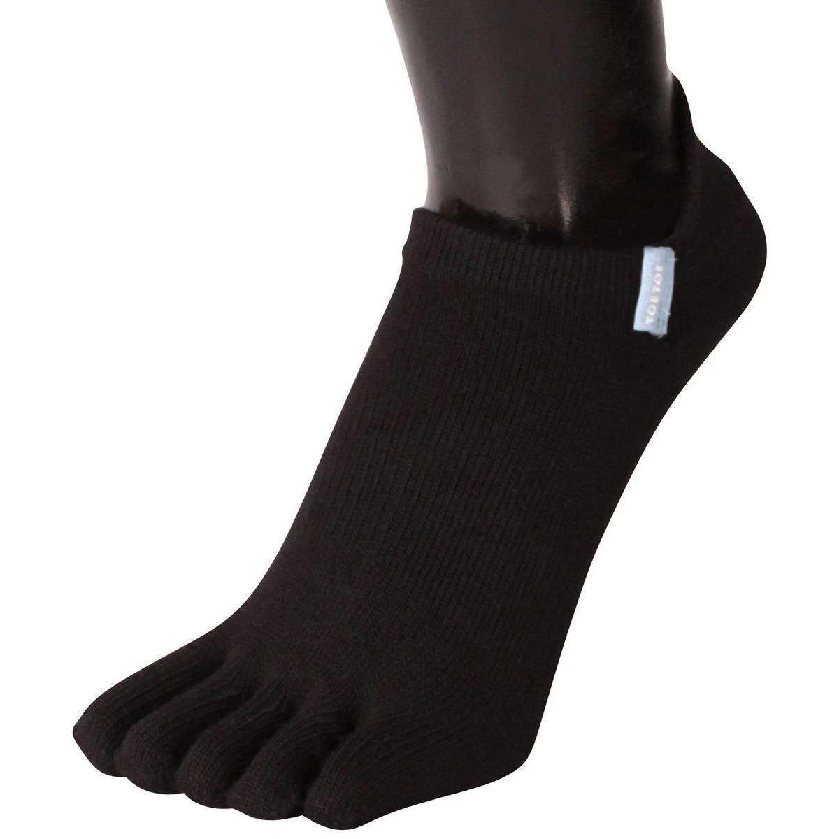 Toe Toe TOETOE Running Trainer Toe Socks - Black 3 Toe Toe TOETOE Running Trainer Toe Socks - Black